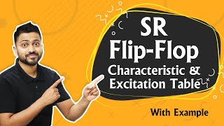 SR flip flop Characteristic amp Excitation Table  Sequential Circuits [upl. by Ananna]