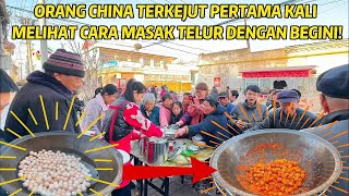 BIKIN 300 TELUR BALADO UNTUK ORANG DESA CHINA SATU KUALI BEREBUTAN SAMPAI HABIS [upl. by Wiener]