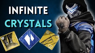 SO MANY CRYSTALS STASIS HUNTER SHATTERDIVE BUILD Season of the Wish [upl. by Auqenaj535]