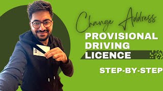 How to UPDATE Your Address in the UK PROVISIONAL Driving License Online 2023 [upl. by Stochmal]