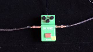 Ibanez TS808 RI Overdrive Demo [upl. by Halil]