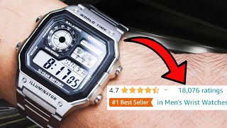 I bought the HIGHEST RATED watch on Amazon CASIO World Time AE1200 [upl. by Kerk]