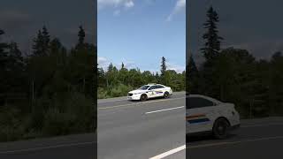 Multiple Clarenville RCMP Units Responding Code 3 rcmp canada responding [upl. by Drofniw]