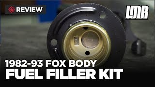 19821993 Fox Body Mustang Fuel Filler Neck Kit  Review [upl. by Nara673]