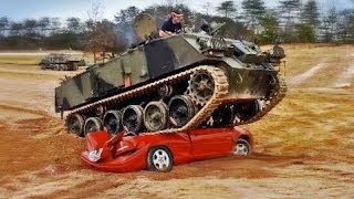 Driving Tanks and Crushing Cars [upl. by Pasco]