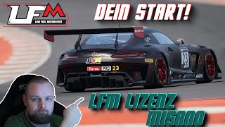 ACC  Guide  Dein Start in die LFM  Tutorial Lizenz Run Misano [upl. by Barty554]