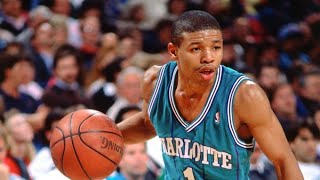 Muggsy Bogues Throwback HIGHLIGHTS [upl. by Eiahpets]