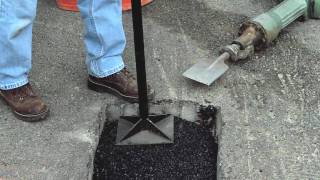 How to Make Permanent Pothole Repairs with QUIKRETE® [upl. by Akirat145]