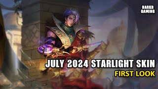 July 2024 Starlight Skin First Look  July 2024 Starlight Skin Confirmed  Mobile Legends [upl. by Colwell]