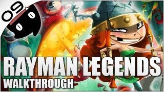 Rayman Legends 09 en Español Con Cris  ¡Al agua patos [upl. by Annairol]