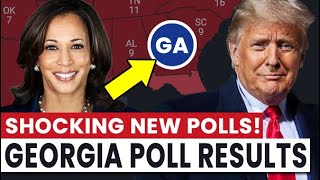 Georgia Poll Results Donald Trump vs Kamala Harris 2024 US Election [upl. by Concha616]