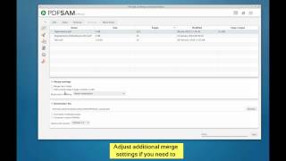 How to merge PDF documents with PDFsam v3 [upl. by Mufinella]