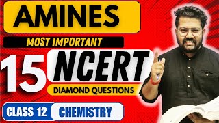 Class 12 Chemistry  Most Important NCERT Questions of Amines  Bharat Panchal Sir [upl. by Burack928]