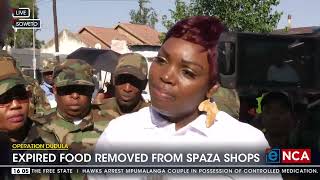 Expired food removed from some spaza shops in Soweto [upl. by Artap]