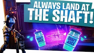 Always land at the Shaft  Fortnite Battle Royale Win [upl. by Etteniotna]