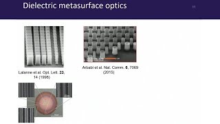 Design and Optimization of Dielectric Metasurfaces [upl. by Kantor]