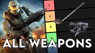 Ranking Every Halo 3 Weapon in a Tier List [upl. by Ahcsatan]