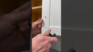 Installing Cabinet Pulls The Easy Way [upl. by Thema]