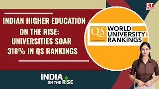 QS Rankings Indian Universities Make A Mark With Impressive Gains [upl. by Blandina]