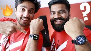 Apple Watch Series 3 Nike Edition Unboxing Ft MumBiker Nikhil [upl. by Eiramrebma]