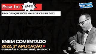 💣 IRONIA em quotMeu Amigoquot de Guimarães Rosa ENEM 2022 2ª aplicação azul 17  G Rosa Ep 1 [upl. by Junno]