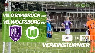 VfL Osnabrück U13 vs VfLWolfsburg U13 15092024 NordCup in Sittensen  Best of Highlights [upl. by Razal]