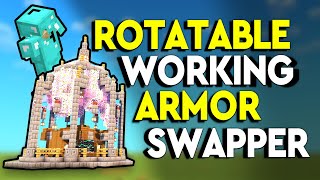 Minecraft Secret Armor Stand Swapper Tutorial [upl. by Melda]