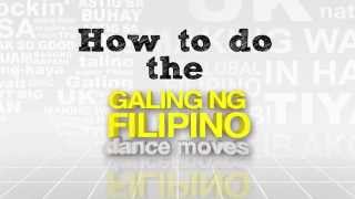 How to do the Galing ng Filipino Dance Tutorial [upl. by Ecurb]