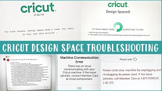 SOLVED Fix Common Cricut Design Space Software Errors  Troubleshooting Guide for Windows Users [upl. by Nadab]