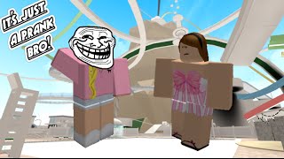 ROBLOX TROLLING Apologizing for no reason [upl. by Aiset]