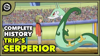 Trips Serperior From Snivy to POWERHOUSE  Complete History [upl. by Ymeraj]