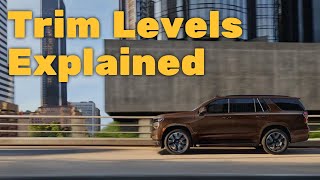 2022 Chevy Tahoe Trim Levels Explained and Paint Colors [upl. by Ahsekim]