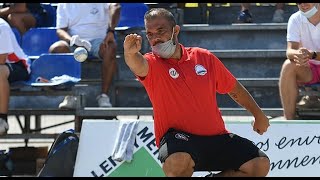 Grand spectacle HATCHADOURIAN vs ROBINEAU  Demifinale International à pétanque de Bastia août 2020 [upl. by Emmons]