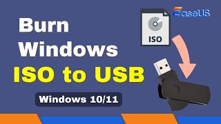 How to Burn ISO to USB Create a Windows Bootable USB [upl. by Ric]