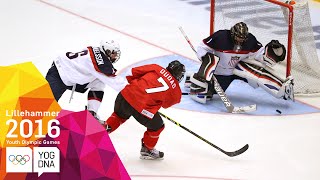 Ice Hockey  Mens Gold Medal Match  Full Replay  Lillehammer 2016 Youth Olympic Games [upl. by Willock]