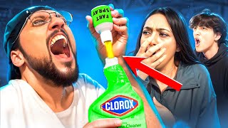 Fart Spray in Moms Cleaning Product PRANK [upl. by Egiap]