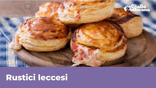 RUSTICI LECCESI  Ricetta originale FACILE E VELOCE [upl. by Saidee]