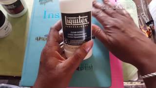 Make your Liquitex clear gesso smooth [upl. by Nedra]