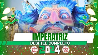 IMPERATRIZ LEOPOLDINENSE 2024 DESFILE COMPLETO [upl. by Nim]