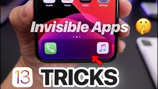 Make Apps amp Folders invisible  iPhone SECRET HACKS You MUST TRY 3 [upl. by Flowers]