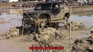 MONSTER TRUCKS IN MUD AT MTM BOUNTY HOLE [upl. by Attiuqal]