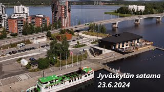 Jyväskylän satama Kuokkalan silta Ylistönsilta 2362024 [upl. by Leupold]