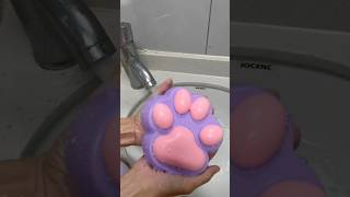 Let’s demould big cat paw asmr squishy stressfree stressrelief asmrsounds diy satisfying [upl. by Einallem]