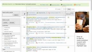 Exporting Articles from ScienceDirect to EndNote [upl. by Rains49]