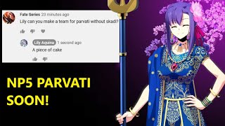 My Favourite Parvati Set Up PreSkadi FGO NA [upl. by Treve]