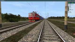 TrainzBG Burgas  Sliven with new exDB wagons [upl. by Clorinda]