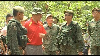 PM Lee observes SAF training in Brunei [upl. by Sibley932]