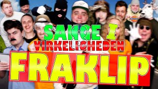 ALLE DE BEDSTE FRAKLIP  Sange i Virkeligheden 8 [upl. by Geneva138]