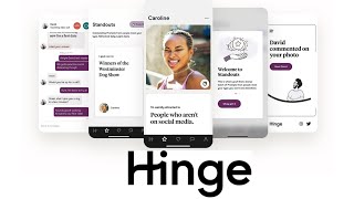 hinge dating app [upl. by Ehrsam]