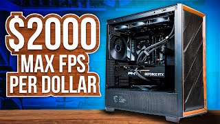 2000 PURE PERFORMANCE Gaming PC Build Guide [upl. by Burty]